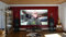Screen-Tech Aufprojektionsfolie von der Rolle 126 x 100 cm | Passiv-3D Ready | Selbstklebend | Typ ST-LAN-HS aus DE