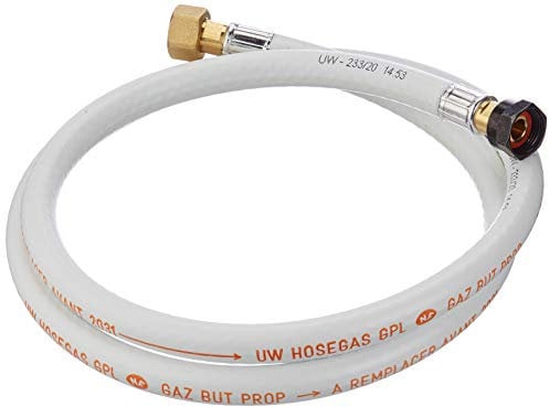 Home Gaz Flexible butane/propane 1,5 m 10 ans, Blanc
