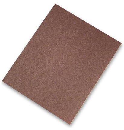 Sia Wasserfestes Schleifpapier 230x280mm K220 für Nass- & Trockenschliff, hohe Abtragsleistung, 50 Blatt, braun