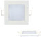 6w Design LED Panel Unterputz Einbauleuchte Einbaulampe Deckenleuchte Deckenlampe Einbaustrahler Lampe Eckig 120x120 mm Warmweiss