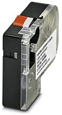 Phoenix Contact MM-EMLF Beschriftungsband Schwarz für THERMOFOX, THERMOMARK GO, THERMOMARK GO.K auf Orange