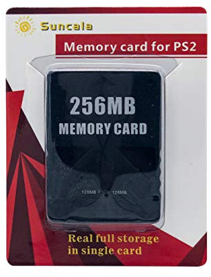 Suncala 256MB Memory Card for PlayStation 2, High Speed Memory Card for Sony PS2-1 Pack
