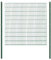 Doppelstabmattenzaun - Komplettset inkl. Pfosten und Montagematerial - Verschiedene Längen und Höhen – Grün oder Anthrazit (L 4 m | H 203 cm | Grün)