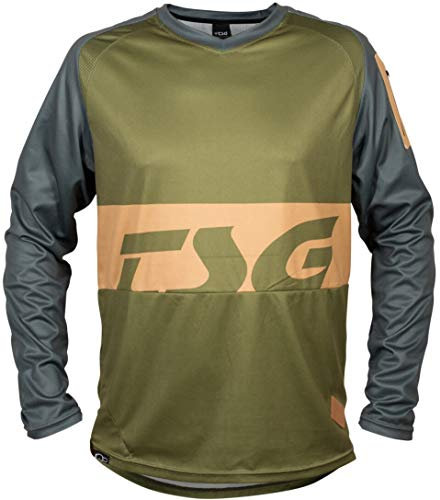 TSG MTB-Jersey Langarm Breeze Grün Gr. S