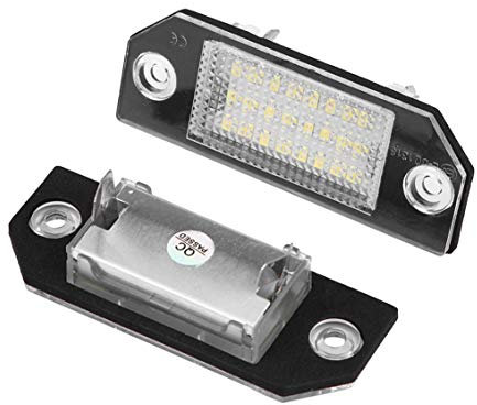 MOLEAQI Kfz-Kennzeichenbeleuchtung 12V Nummernleuchten Kennzeichenleuchte Rücklicht für F-ord F-ocus C-MAX 03-08 MK2 Autoteile