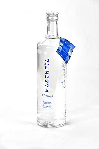 Marentia, acqua di mare per uso alimentare, formato 1lt bottiglia in vetro serigrafato.