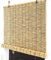 NIANXINN Retro Schilfvorhang Rollo,Bambusrollos Raffrollo,70% Anti-UV-Licht Filter Jalousien,Handgewebte Stroh Vorhang,für Gärten,Terrassen,Fenster,Sichtschutz Trennwand Rollladen (50x80cm/20x32in)