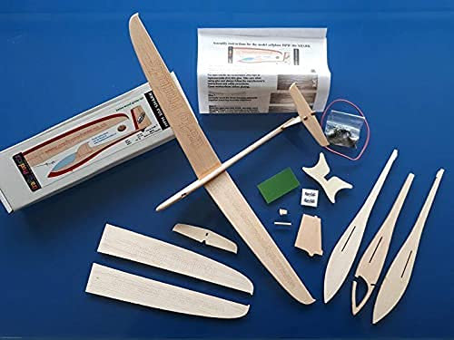 CraftyProducts Balsa Wood Glider Kit 304 Shark Sailplane Catapult Plane Partybag Toy Model