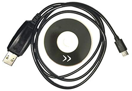 Stebela Ersatz für BAOFENG BF-T1 USB Programmierkabel Mini-Radio Walkie Talkie CD Firmware Two Way Radio Zubehör