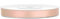 Satinband Polyester Schleifenband Seidenband Geschenkband 6/12/25/38/50/100 mm x 25 m (Größe 6mm x 25m - Farbe Hell Pfirsich)