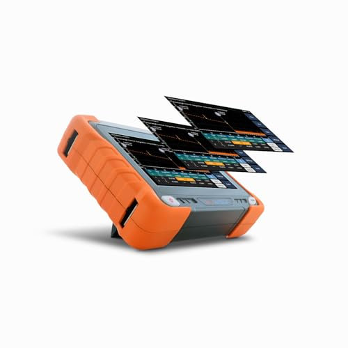 SUWOLF 1310/1550/1625nm 32/30/30dB 4in1 OTDR +VFL+OPM+OLS 7” Touchscreen Glasfaser Tester/LWL Tester/Optische Zeitbereichs-Reflektometer mit PON-Glasfaserkabeltester-Werkzeug SC/ST/FC/LC UPC&APC