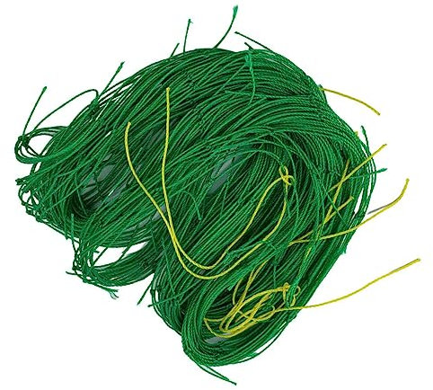osiuujkw Netz Gartenarbeit einfach für Kletterpflanzen Spalier Wein grün Zubehör tragbare Kunst Obst Gemüse Pflanze Haushalt Hof, 1.8 M * 2.7 M