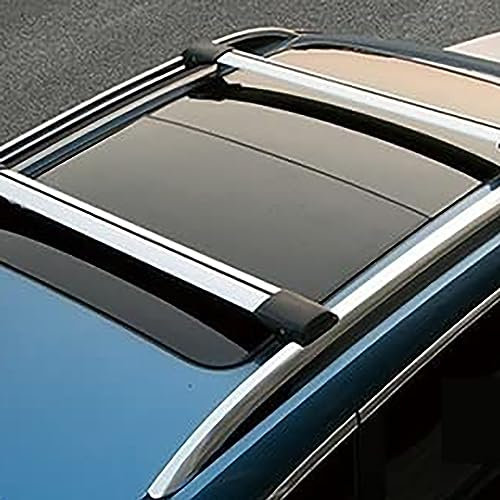 MarxaN 2 Stück Dachträger Relingträger Dachgepäckträger für Nissan Qashqai 2014-2021, Aluminium Querträger Fahrradträger Dachboxen Dachgepäckablage Auto Zubehör