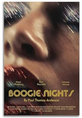 suumyo Boogie Nights Poster, Raumdekoration, ästhetisches Poster, künstlerisches Poster für Schlafzimmer, Wohnzimmer, Wände, 30 x 45 cm, ungerahmter Stil