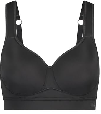 Hunkemöller HKMX Sport-BH The All Star Level 2 - Black Oyster - 70B