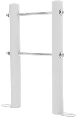 Warmhm Stainless Steel Radiator Bracket Floor Holder Heavy Duty Support Easy Adjustment Simple Installation for Home