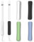 NHPY Paquete de 4 Agarres de Silicona para Apple Pencil Pro, Apple Pencil (USB-C) y Apple Pencil 2nd Generation Soportes Diseño ergonómico Agarre Funda Protectora Compatible con iPad Pen