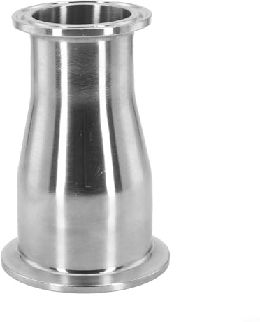 SS304 Sanitary Fittings for Food, Beverage, Pharmaceutical and Other Industries Reducing Fittings 2“ to 1.5” Triple clamp Concentric adapters Quick Connect High Pressure Resistant