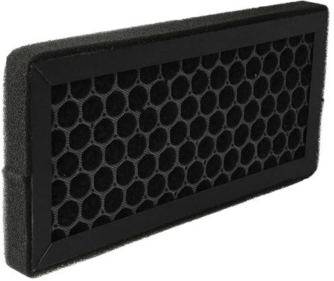 vhbw Aktivkohlefilter Ersatz für Baren B-H04 für Luftreiniger | Luftfilter Schwarz Anthrazit-Grau