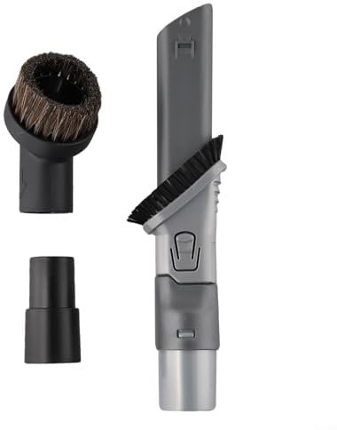 Jotekonoby 2 In 1 Dusting Brush For Shark Dusting Brush Attachment For Shark Dusting Brush Tool Nozzle Part, Dusting Brush Crevice Tool Compatible For Shark Rotator Vacuum Cleaner