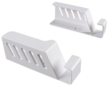 WANGCL Universelle Router Wandhalterung Weiß Für Modems TV Box Netzwerk Switches Laptop Kompatibel Mit TP Link Mi Box TV Sky Q Etc