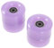 VOSAREA 4Stücke Outdoor Roller Skate Eisschusterräder Praktische Rollräder Halbtransparente Jelly Wheels Mit Inline Skates Und Rollschuhe