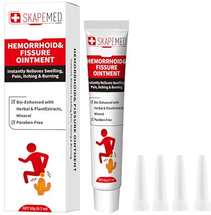 Haemorrhoid Cream 20g - for Relief of External Discomfort, Itching and Irritation