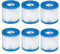 LaiYN Cartuccia Filtro Tipo H 29007E Compatibile con Filtro Pompa Intex 28601 28602 330 GPH, Ricambio for Piscina, Vasca Idromassaggio E Spa.(6PCS)