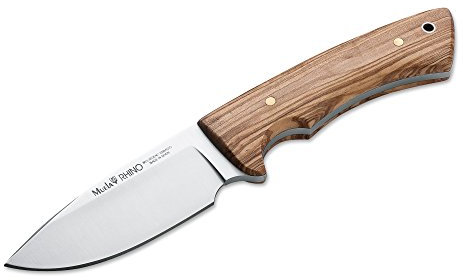 Muela Rhino Olive Feststehendes Messer aus 4116-Stahl und Olivenholz in der Farbe Braun - 22,50 cm