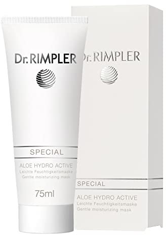 Dr. Rimpler Gesichtsmaske extra feuchtigkeitsspendend Hydro Activ I Pflege-Maske für den trockenen Hauttyp I Aloe Vera Crememaske, 75ml
