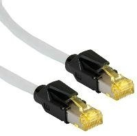 Draka Comteq drtm31 Patchkabel CAT6 3 m 3 m grau Netzwerk-Kabel – Netzwerk-Kabel (3 m, RJ-45, RJ-45, männlich/männlich, CAT6 A, grau)