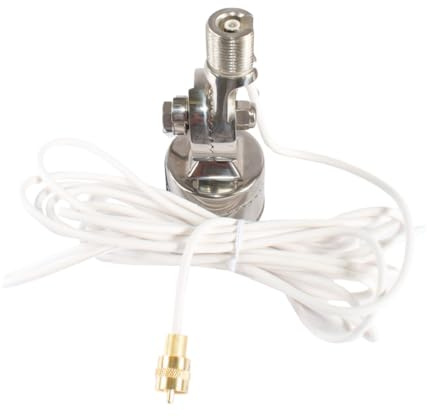 Shakespeare Antenna Mount QC Rail SS W/Cable