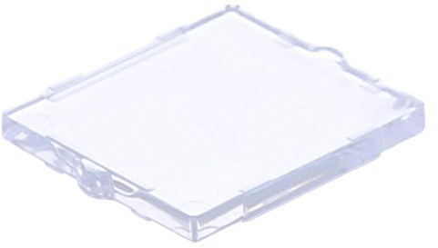 LEGO 50 x Glass for Window 1 x 2 x 2 Flat Front Trans-Clear