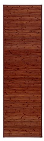 LOLAhome Alfombra de bambú, Antideslizante, Anti Manchas, Resistente a la Humedad, para Salón, Dormitorio, Cocina, Baño, Pasillo, Garaje- “Lila” de “140x200 cm
