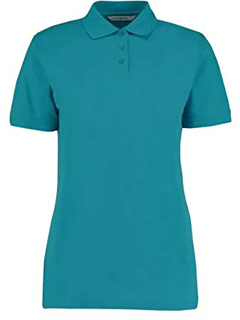 Kustom Kit Ladies Klassic Superwash Short Sleeve Polo Shirt (14) (Jade)