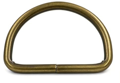 'Wuuycoky 2'' Inner Diameter D Rings Buckles D-ring Non-welded For Webbing Strapping Color Optional'
