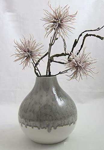 formano Keramik Vase Creme/grau ca. 19x17x17 cm (H/B/T)