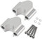 For Bar Risers Universal Aluminum Alloy Billet Handbar Riser 7/8'' 22mm Motorcycle Handbar Rising Clamp (Electroplate)