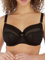 Freya Women's Viva Underwire Side Support Bra Full Coverage, Lace Noir, 36JJ US