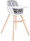 Kikka Boo Hochstuhl Woody Grey