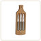 Little balance 8425 - Coffret 3 couteaux Office - Fabrication 100% française - Set 3 couteaux de cuisine - Lame Inox Esprit de Thiers - 2 Couteaux office - 1 Couteau Bec d'Oiseau - Planche à découper