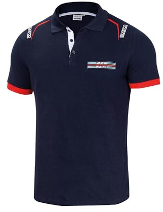 Sparco Unisex Martini Racing Poloshirt