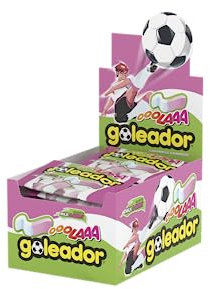 Goleador Ooolaaa Caramelle Gommose Frizzanti Gusto Milk e Berry, Box da 20 Mini Bustine Incartate Singolarmente, Ottime da Condividere, Idee Regalo per Compleanni e Feste