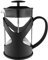 Café Olé XMP-06F XMP Cafetière, 600ml 2 Cup Plastic and Glass French Press Coffee Maker, 600 milliliters, Black