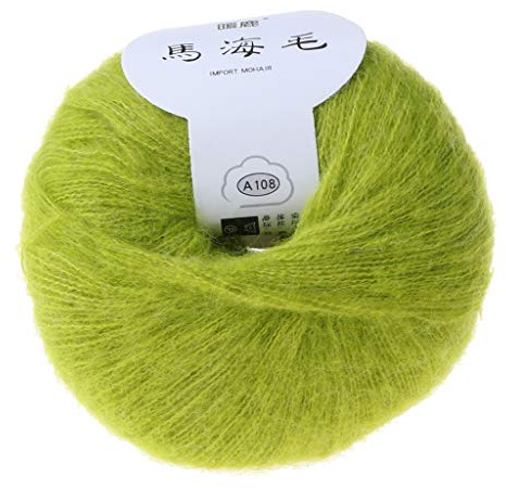 Awasa Lot de 24 Pelotes de Laine Mohair et Cachemire Doux