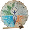 Schamanentrommel, Sibirische Schamanentrommel, handgefertigtes schamanische Trommel mit Schläger, Shamanen Trommel Symbol der sibirischen Trommelgeistmusik