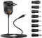 Zolt 24W Universal Netzteil AC zu DC 3V 4,5V 5V 6V 7,5V 9V 12V 2A DC Netzteil mit 8 DC Steckern für Haushaltselektronik wie LED Strip Light Router CCTV Kamera, 2000mA Max.