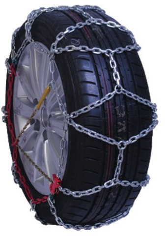 Schneeketten 16 mm für SUV 4 x 4 Camper Furgoni – Gruppe 26,7 – Größe 265/70 R17 – Zulassung Onorm 5117, TÜV, GS