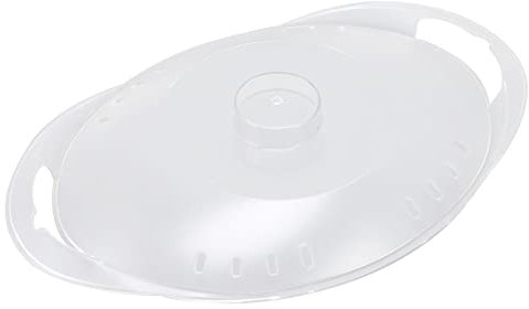 Jiawu Dampfpfannenabdeckung, PC-hitzebeständiger Küchenmaschinen-Roboterdeckel für TM6 TM5 TM31, Dampfentsafter-Deckel, Dampfgarer-Abdeckung, Dampfpfannendeckel