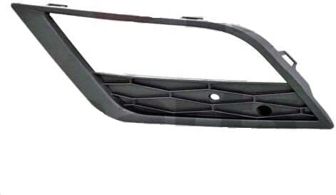 Se adapta a Seat Leon 2012-2017 parachoques delantero luz antiniebla cubierta de rejilla con agujero izquierdo lado del pasajero OE 5F0853665A